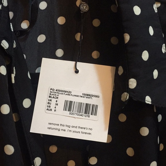 NWT Polka Dot Shift Dress - Picture 5 of 6